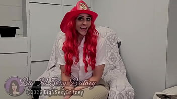 Big n sexy britney the southern belle bj queen “firewoman” 1 minute nsfw teaser amazing blowjob deepthroat anal and cum swallow