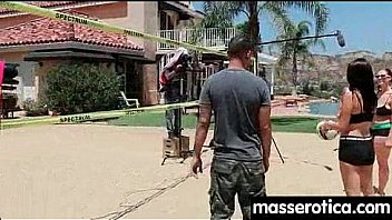 Hot teen masseuse given strong orgasm 9