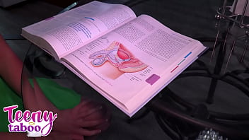 The practical use of anatomy chloe rose learns about cock and cum