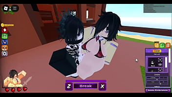 Tomoko kuroki enters to whorblox game to finally lost her virginity skins made by beiw7
