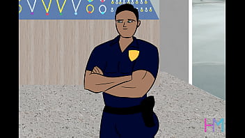 Hot busty mischievous thief