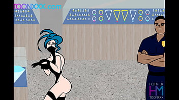 Hot busty mischievous thief