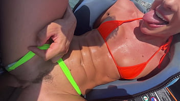 Jetski pov fucking with wild mackenzie mace and aquatic voyeurs i love miami