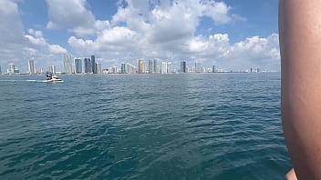 Jetski pov fucking with wild mackenzie mace and aquatic voyeurs i love miami