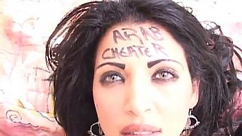 Arab hottie's fucked silly until her mouth's filled by cum