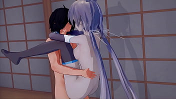 Luo tianyi sex vocaloid hentai mmd 3d red eyes clip
