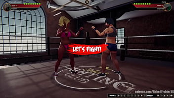 Frankie vs ferra nf3d female mma battle