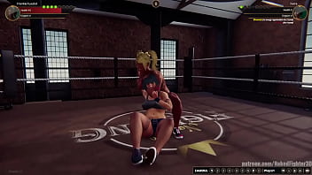 Frankie vs ferra nf3d female mma battle