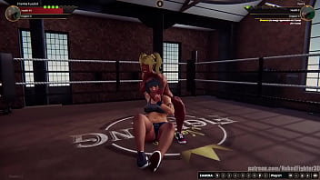 Frankie vs ferra nf3d female mma battle Frankie vs ferra nf3d female mma battle
