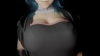 Byleth mostrando las tetas