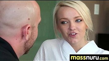 Naughty chick gives an amazing japanese massage 6