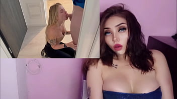 Rusa hermosa se come una verga y cabalga en ella