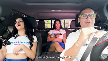 Horny Stepsisters Masturbate Out Of Camila Velasco On The Fuckmachine And Andrea Velasco With Her Dildo thumbnail