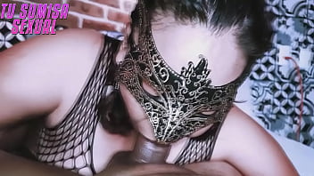 Exquisito oral a mi padrastro con garganta profunda y chupando 10 minutos sin cansarme