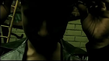 Tiffany gets fucked hard inside of the empty industrial warehouse