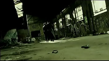 Tiffany gets fucked hard inside of the empty industrial warehouse