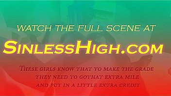 Brunette bites back a moan in a hardcore tape