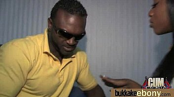 Ebony Gets Fucked In All Holes By A Group Of White Dudes 13 thumbnail