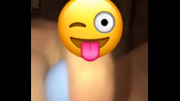 Masturbating with a thick dildo in my loose asshole