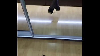 Foot fetish waiting for the goddess in black pantyhose let's work with your mouth