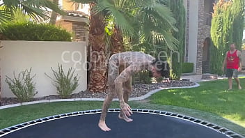 I Snuck Into His Backyard To Jump Naked Im Glad He Decided To Join Full Video Posted To My Link In Bio thumbnail