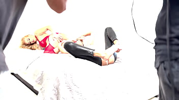 Behind the scenes of hottest blondes in porn