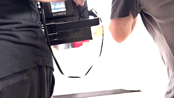 Behind the scenes of hottest blondes in porn