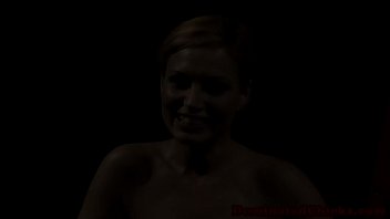 Lingerie model roughedup from behind