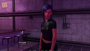 Katie give's av a blowjob in the bathroom