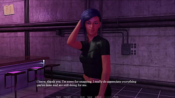 Katie give's av a blowjob in the bathroom