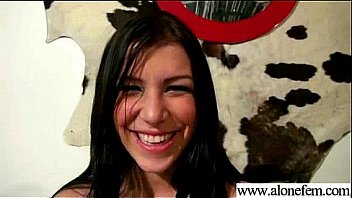 Solo girl get to orgams with all kind of sex toys video 26