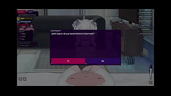 Sexy cat girl cowgirl