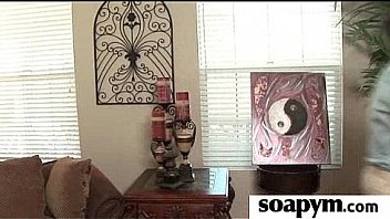 Friend gives him a soapy massage 18