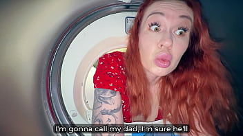 Step son fucks step mom stuck in washer hot creampie finish Step son fucks step mom stuck in washer hot creampie finish