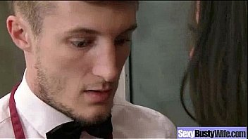 Sex tape with horny sexy naughty busty wife clip 02