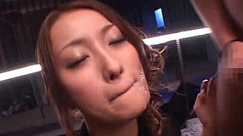 Beautiful Asian Slut Gets Bukakke After thumbnail
