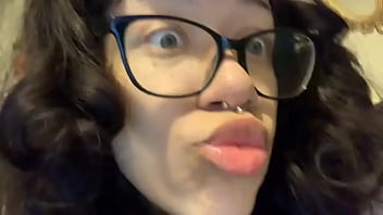 The natural hair is growing