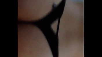 She wanted to wear her new thong