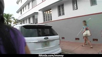 Amateur girl likes to suck cock for cash 19