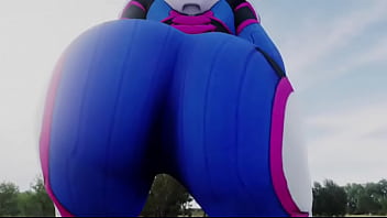 Overwatch grinds her ass in your face