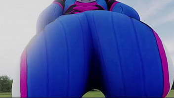 Overwatch grinds her ass in your face
