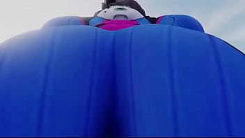 Overwatch grinds her ass in your face