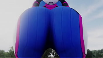 Overwatch grinds her ass in your face