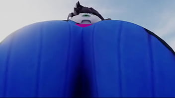 Overwatch grinds her ass in your face