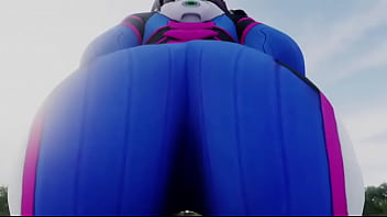 Overwatch grinds her ass in your face