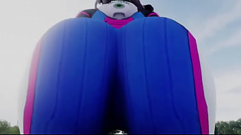 Overwatch grinds her ass in your face
