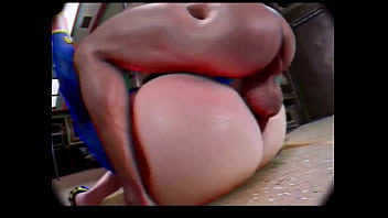 Huge boobs moaning 3d