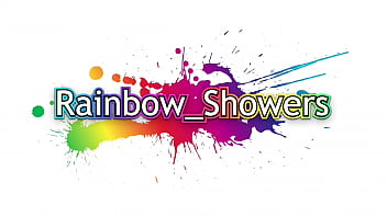 Turquoise shower split screen