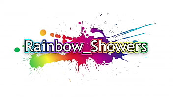 Turquoise shower split screen