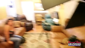 Brunette hottie nikki s sucks a cock and gets her wet pussy and ass fucked